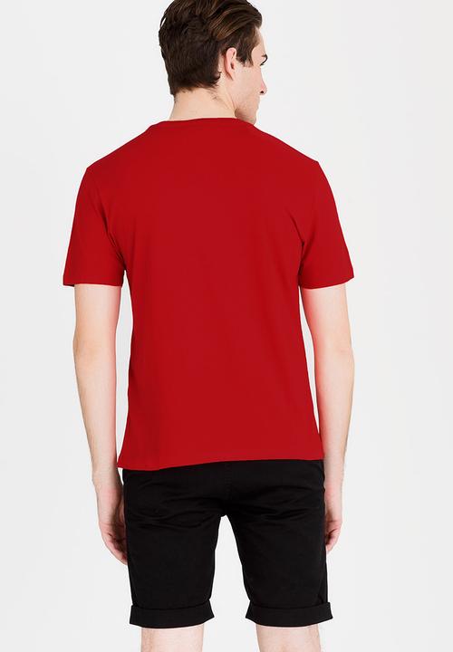 Ben Sherman - Printed T-Shirt Red