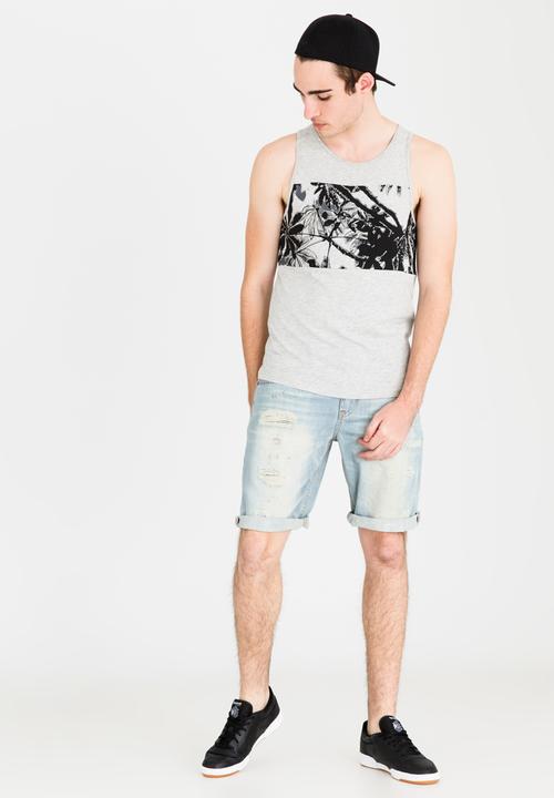 Only & Sons - Said  SL Tank Top Grey Melange
