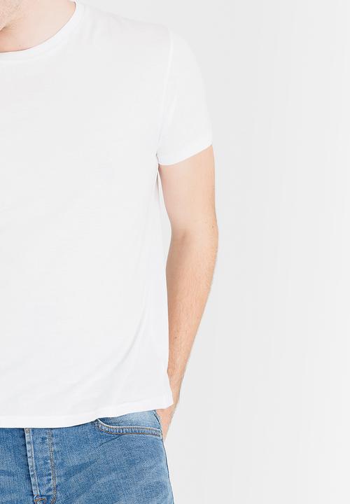 Brave Soul - Graild Plain Tee White