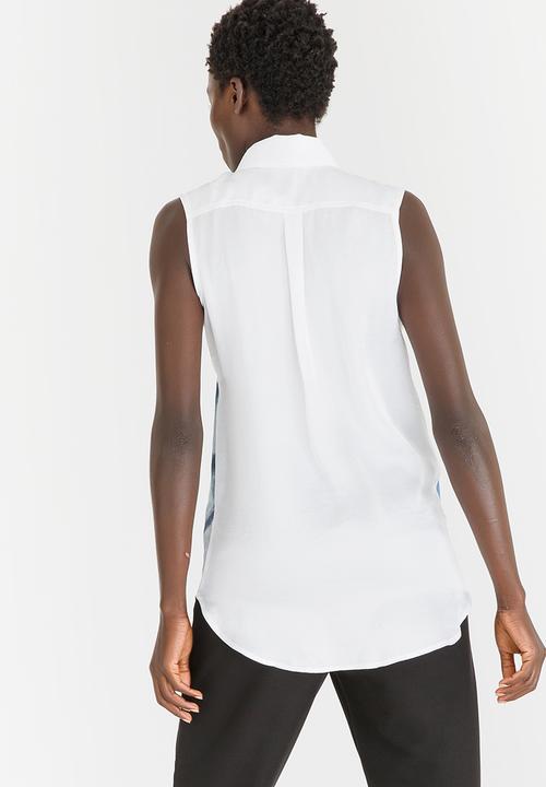 Marique Yssel - Printed Sleeveless  Shirt Multi-colour