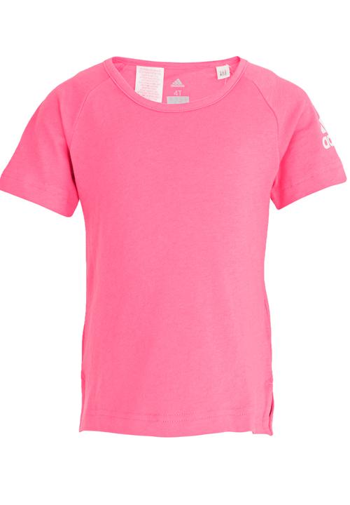 adidas Performance - Girls Tee Mid Pink