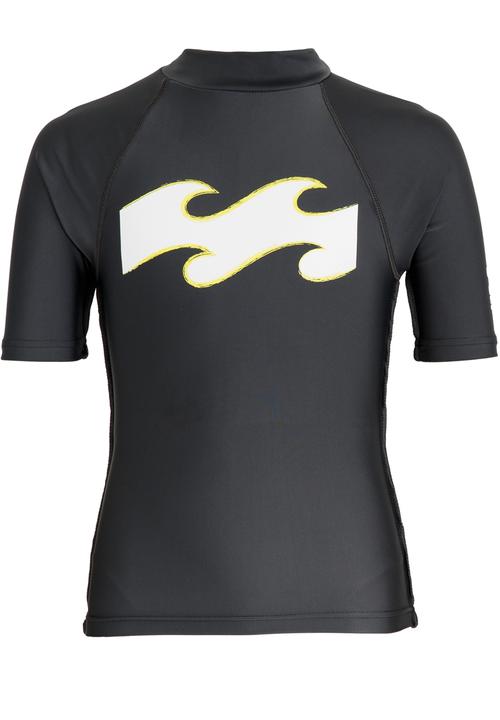Billabong  - Emission SS Rashie Charcoal
