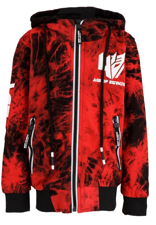 Pop Candy - Printed Hoodie Red