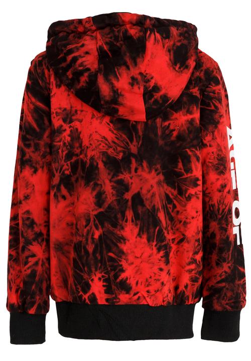 Pop Candy - Printed Hoodie Red