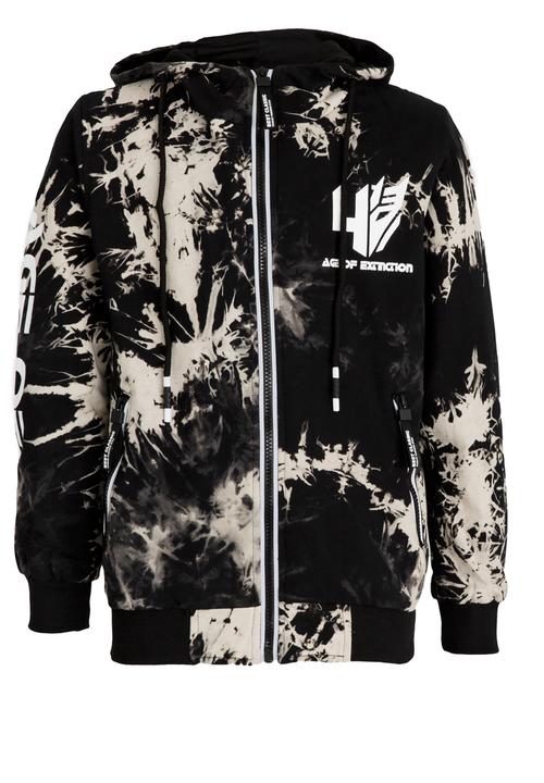 Pop Candy - Printed Hoodie Black