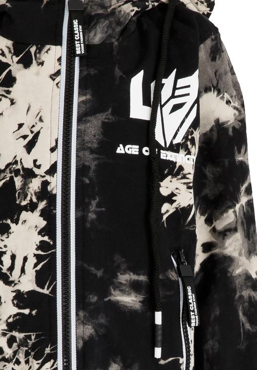 Pop Candy - Printed Hoodie Black
