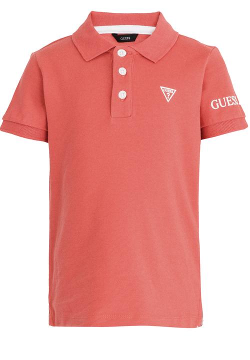 GUESS - S/S Basic Polo Orange
