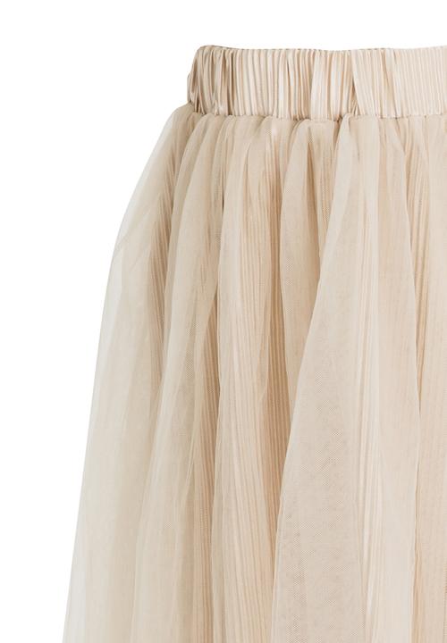 Pop Candy - Mesh Skirt Grey