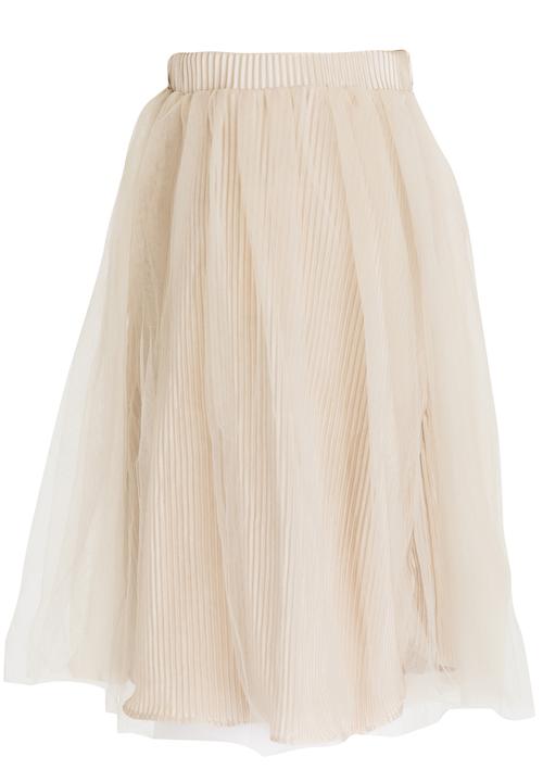 Pop Candy - Mesh Skirt Grey