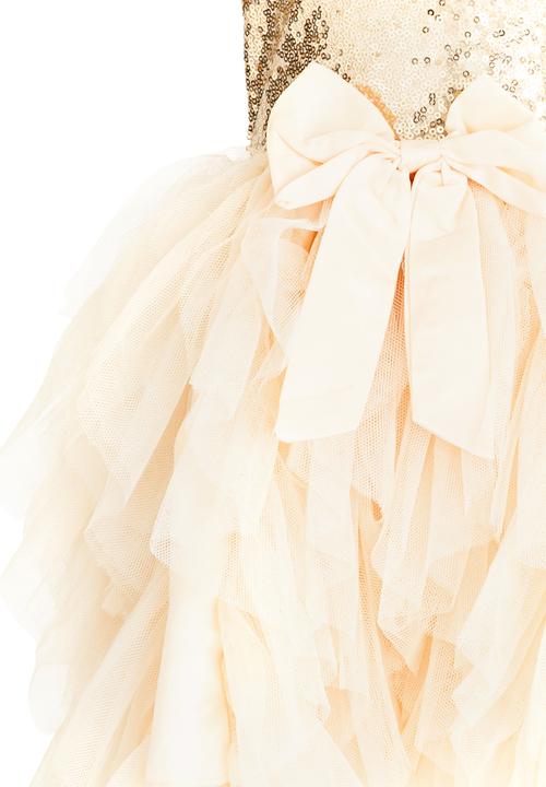Pop Candy - Combo Party Dress Gold