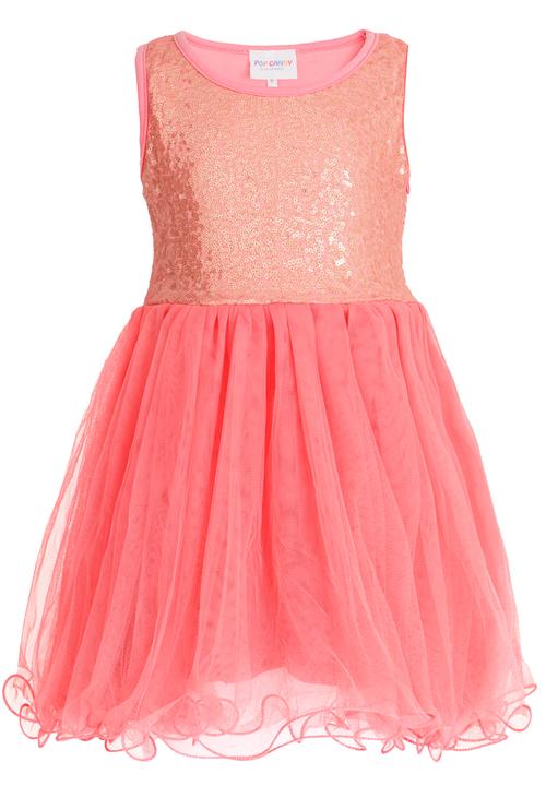 Pop Candy - Party Dress Mid Pink