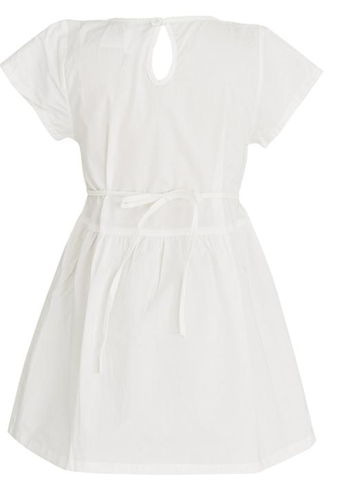 Pop Candy - Embroidered Dress White