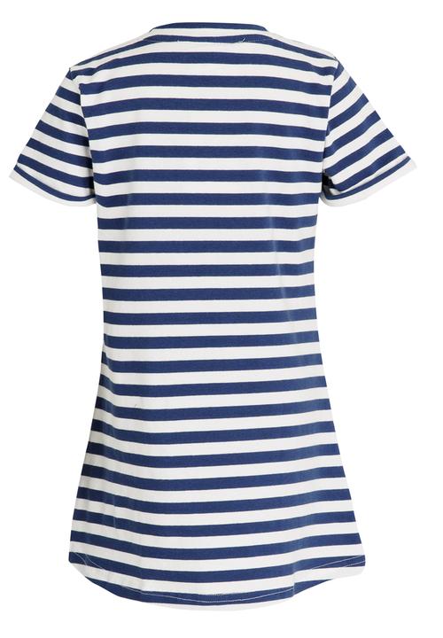 Pop Candy - Printed Stripe Dress Multi-colour