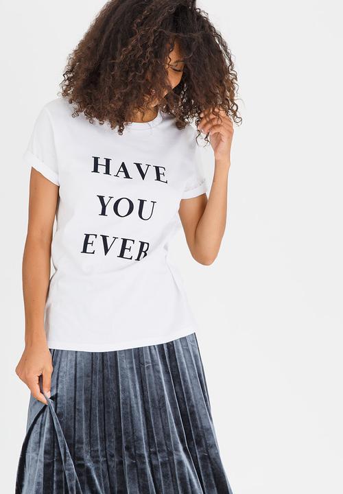 Mevrou & Co - Have You Ever Tee White
