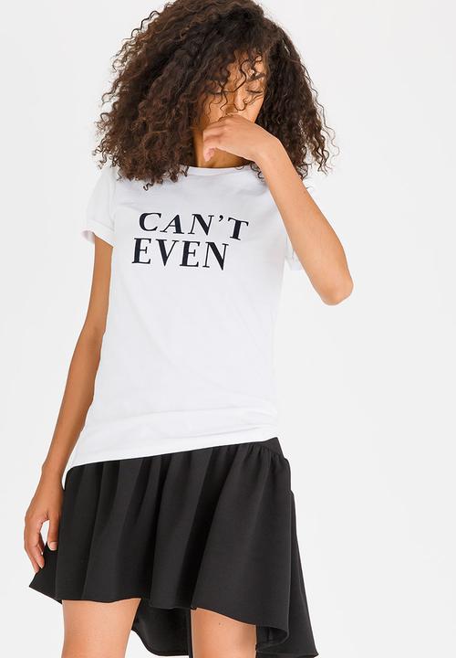 Mevrou & Co - Cant Even Tee White