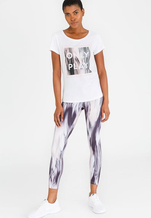 ONLY Play - Mici Regular Short Sleeve Tee White