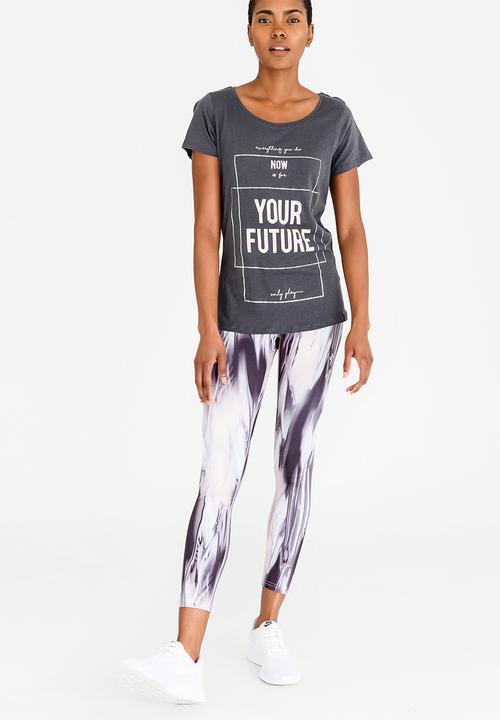 ONLY Play - Freja Short Sleeve Tee Dark Grey