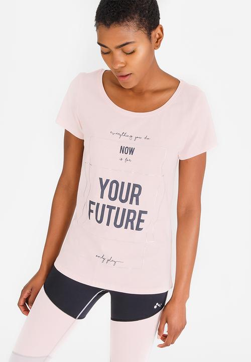 ONLY Play - Freja Short Sleeve Tee Pale Pink