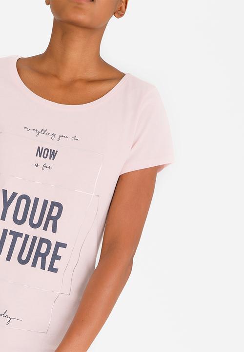 ONLY Play - Freja Short Sleeve Tee Pale Pink