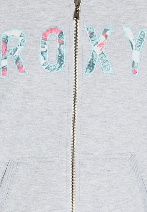 Roxy - Teasing you zip thru hoodie - grey