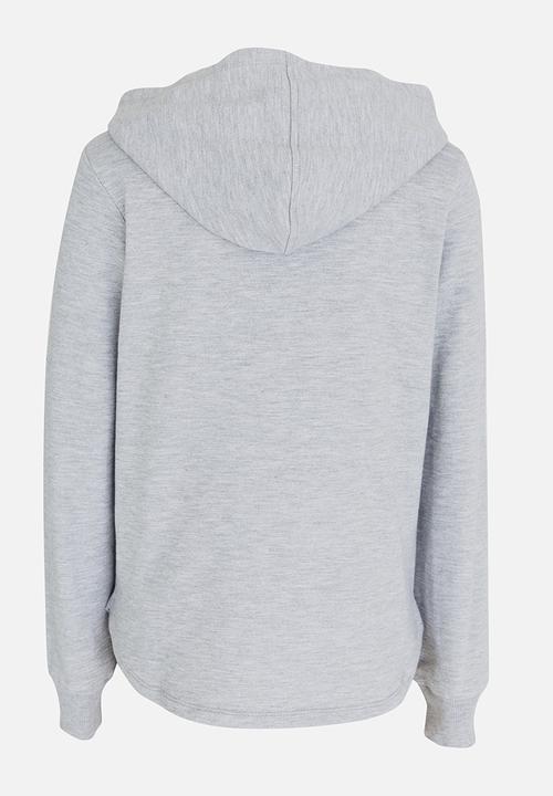 Roxy - Teasing you zip thru hoodie - grey