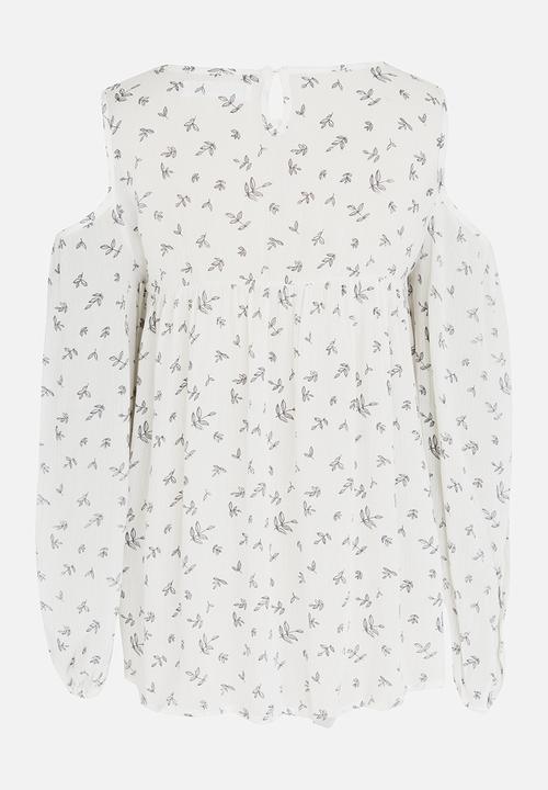 MINOTI - Printed Top Off White