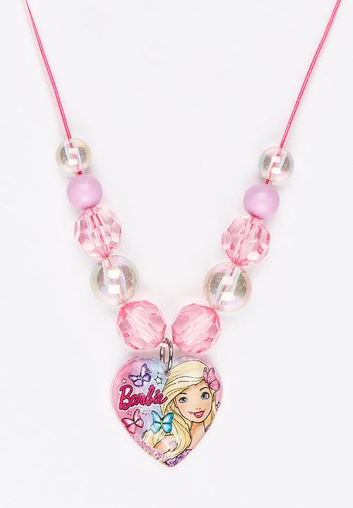 Character Fashion - Barbie Necklace Pale Pink