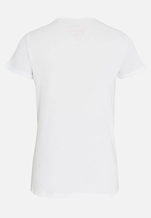 GUESS - Classic Tri Tee White