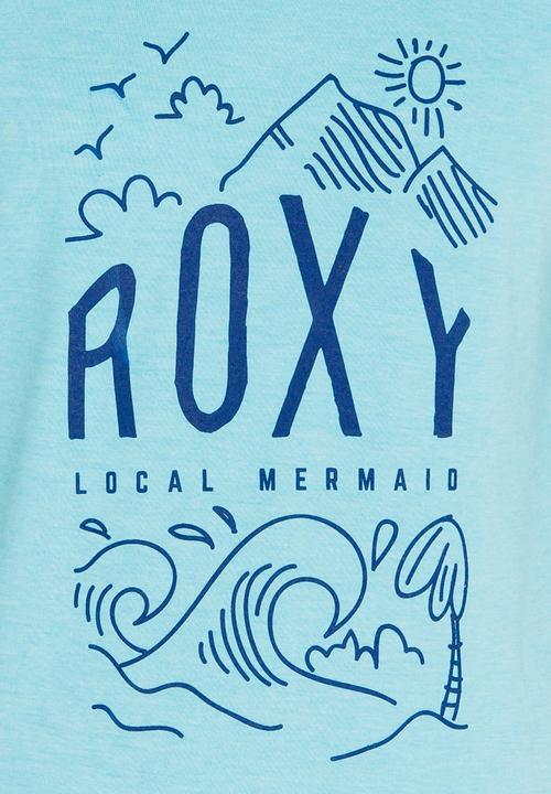 Roxy - Telling Stories Printed Tee Aqua