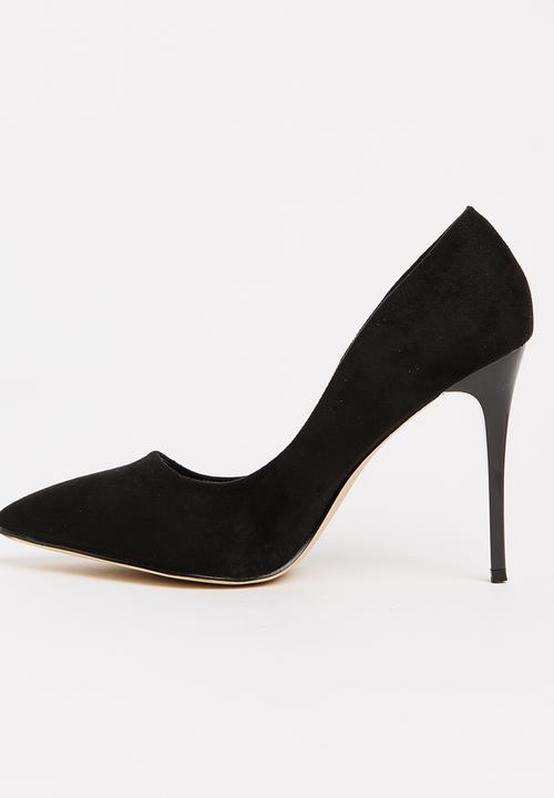 SISSY BOY - Pointy Stiletto Courts Black