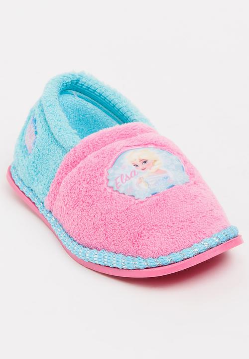 Character Fashion - Frozen Bed Slippers Mid Pink