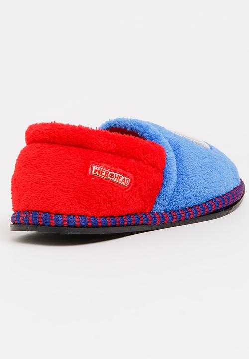 Character Fashion - Spider Man Bed Slippers Multi-colour