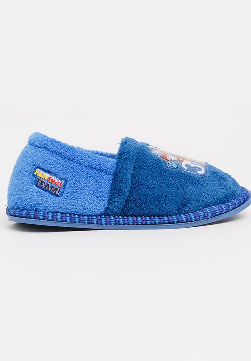 Character Fashion - Paw Patrol Bed Slippers Blue