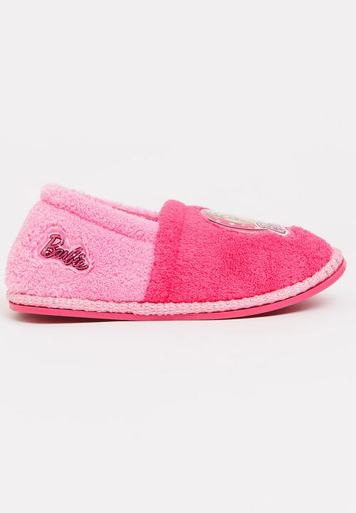 Character Fashion - Barbie Bed Slippers Dark Pink