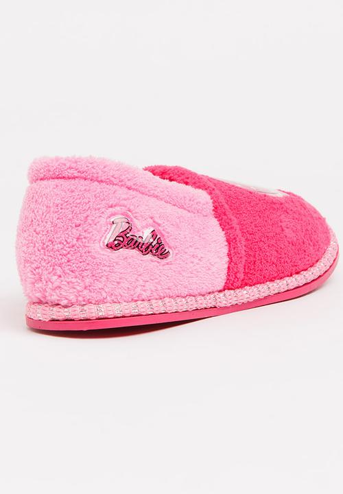 Character Fashion - Barbie Bed Slippers Dark Pink
