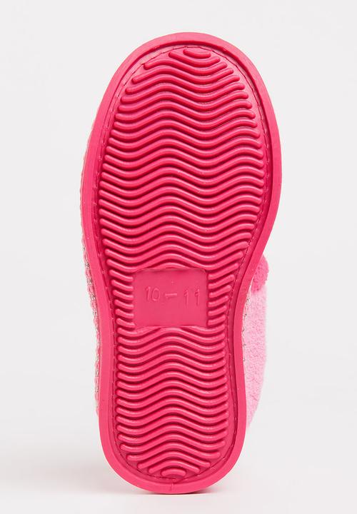 Character Fashion - Barbie Bed Slippers Dark Pink