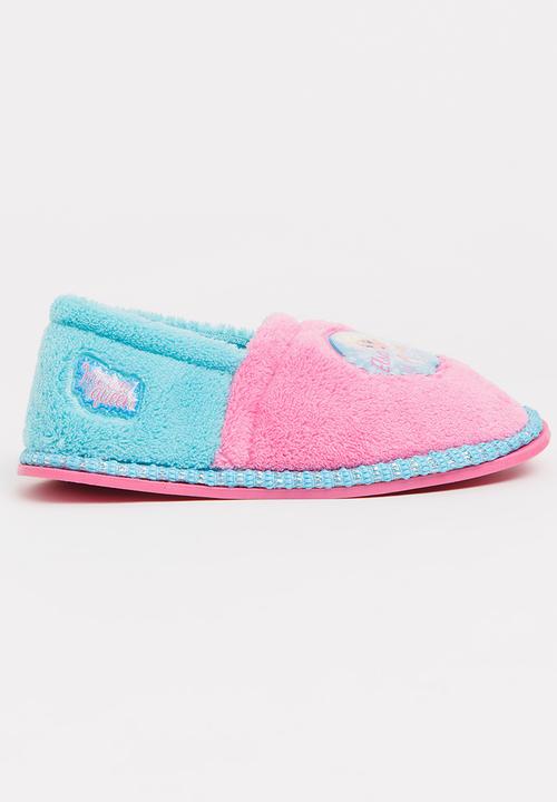 Character Fashion - Frozen Bed Slippers Mid Pink