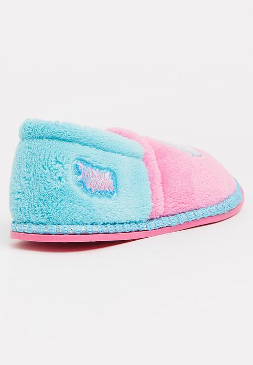 Character Fashion - Frozen Bed Slippers Mid Pink