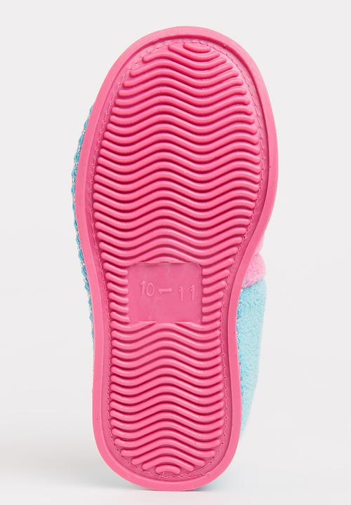 Character Fashion - Frozen Bed Slippers Mid Pink