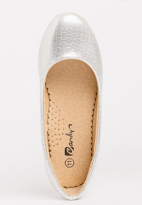 Awol - Girls Pump Silver