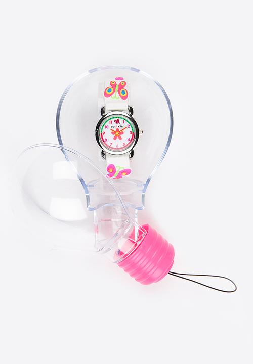 Cool Kids - Girls 3D Wings   Watch White