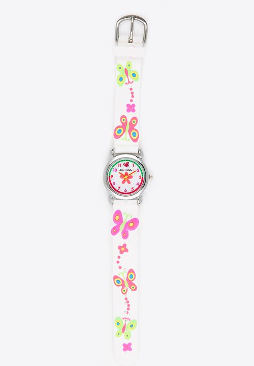 Cool Kids - Girls 3D Wings   Watch White