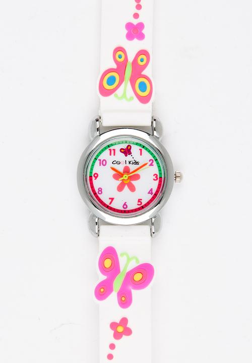 Cool Kids - Girls 3D Wings   Watch White