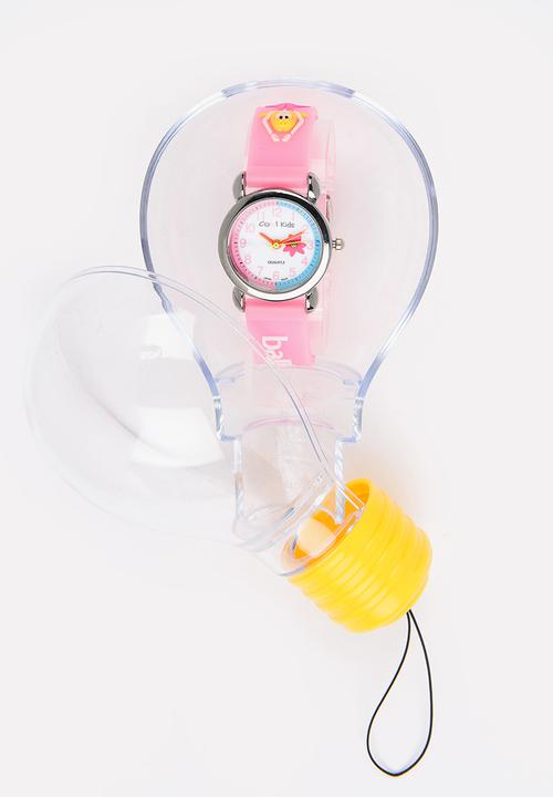 Cool Kids - Girls 3D Ballerina  Watch Mid Pink