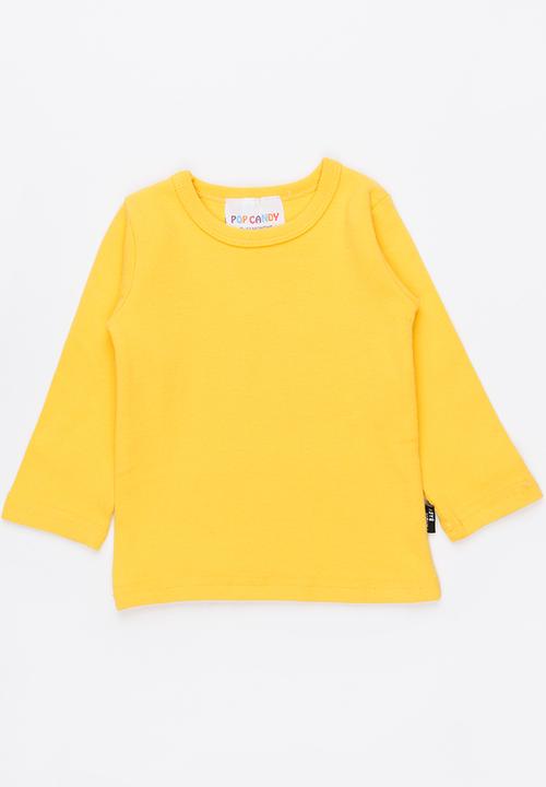 Pop Candy - Long Sleeve Tee Yellow