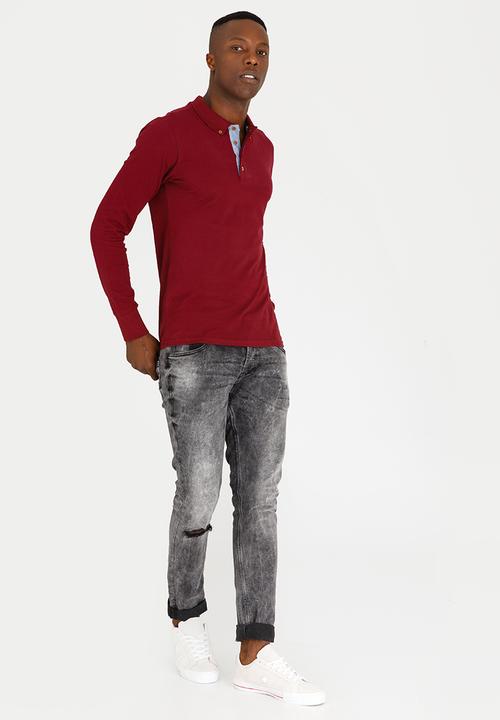 Brave Soul - Lincolng Golfer Burgundy