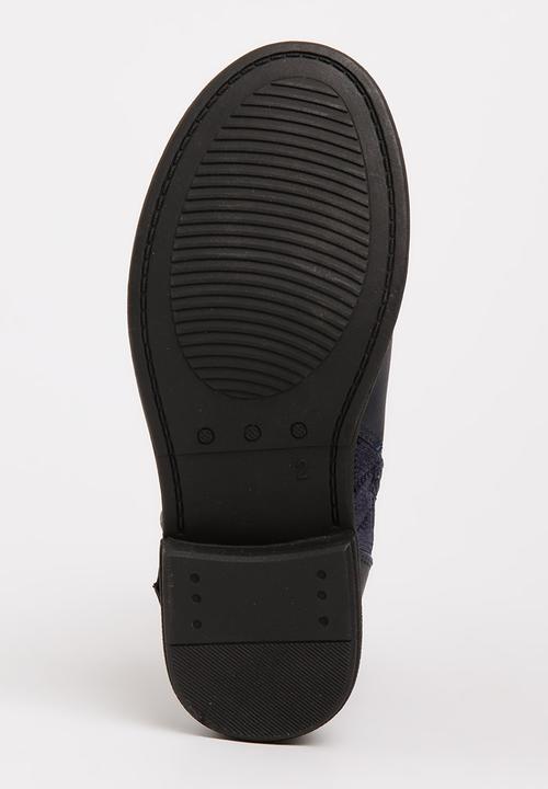 Rock & Co. - Boot with Buckle Detail Navy