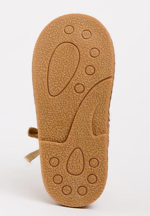 Rock & Co. - Bow Detail Boots Taupe