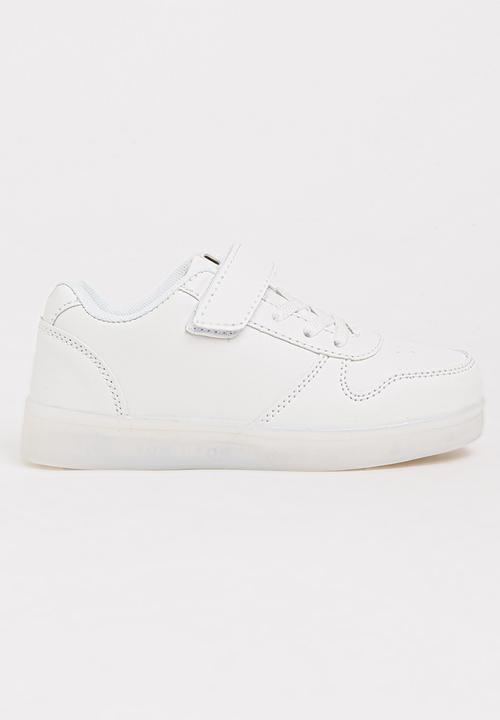 Pop Candy - Light Up Rechargeable Sneaker White