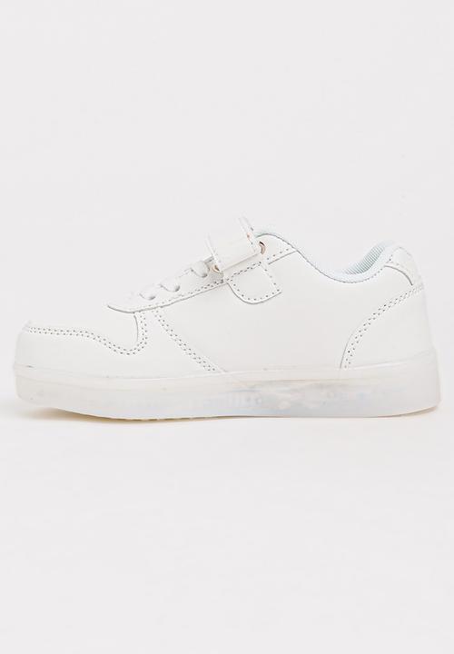 Pop Candy - Light Up Rechargeable Sneaker White